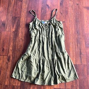 Green Cami Dress